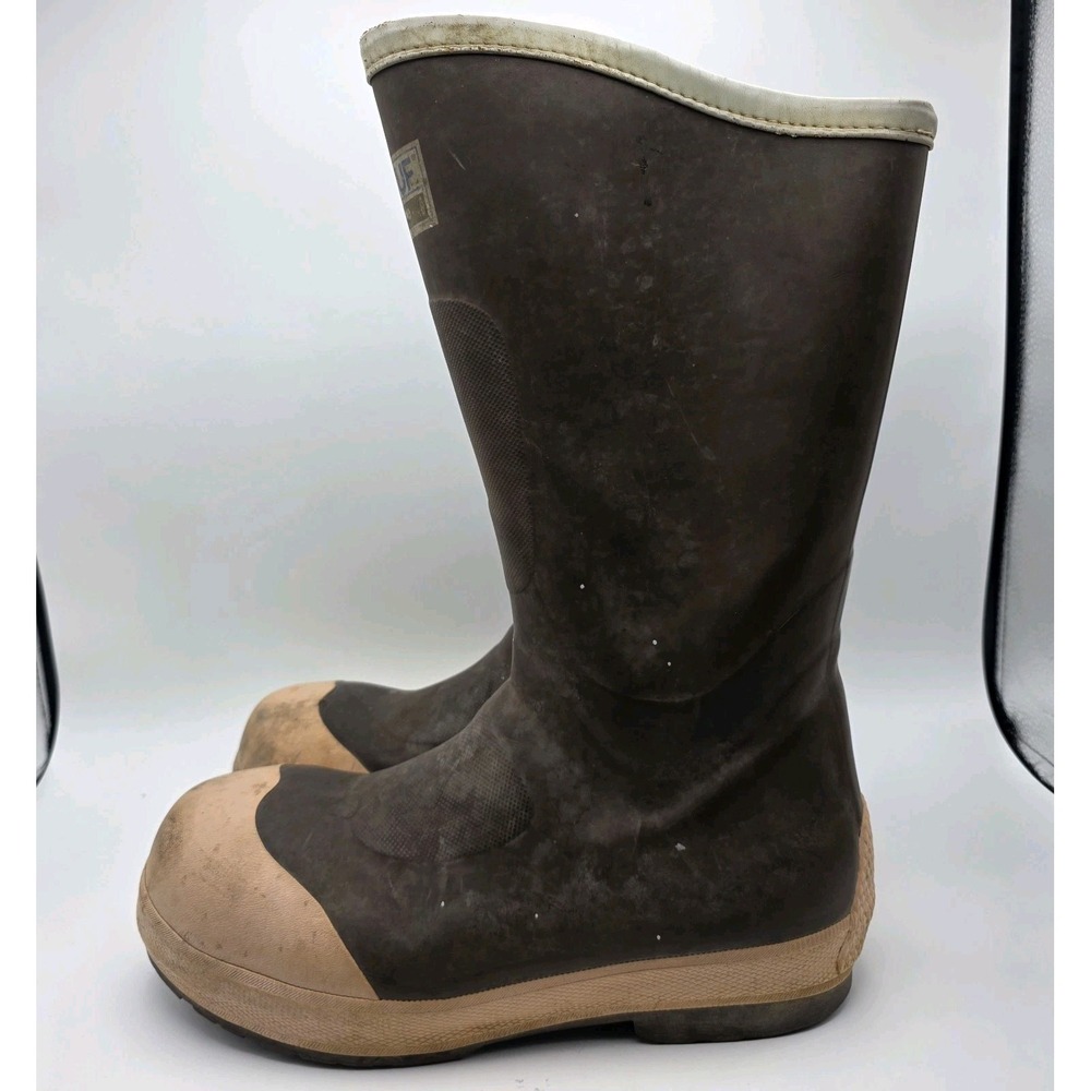 XTRATUF Legacy 15" Steel‎ Toe Neoprene Boots Men's 10 Waterproof Commercial Work